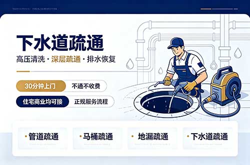 仙桃下水道疏通